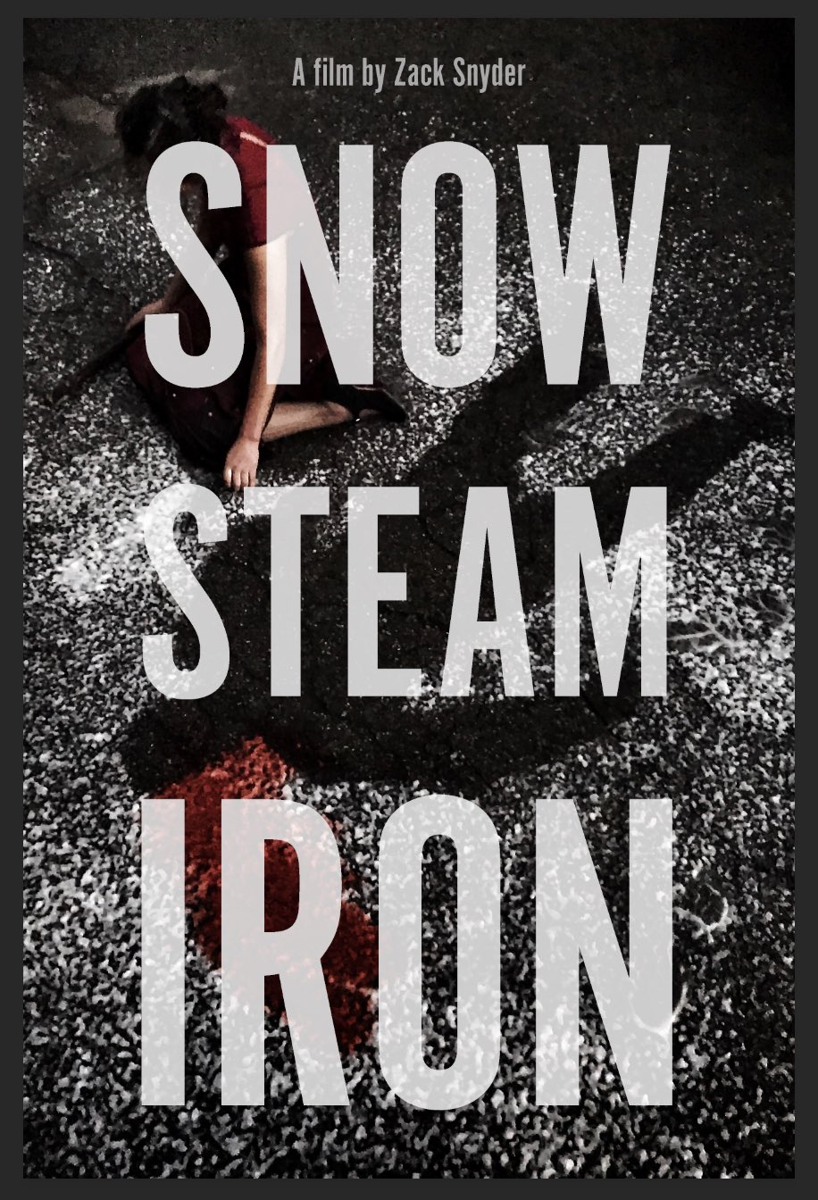 snow steam iron poster 1