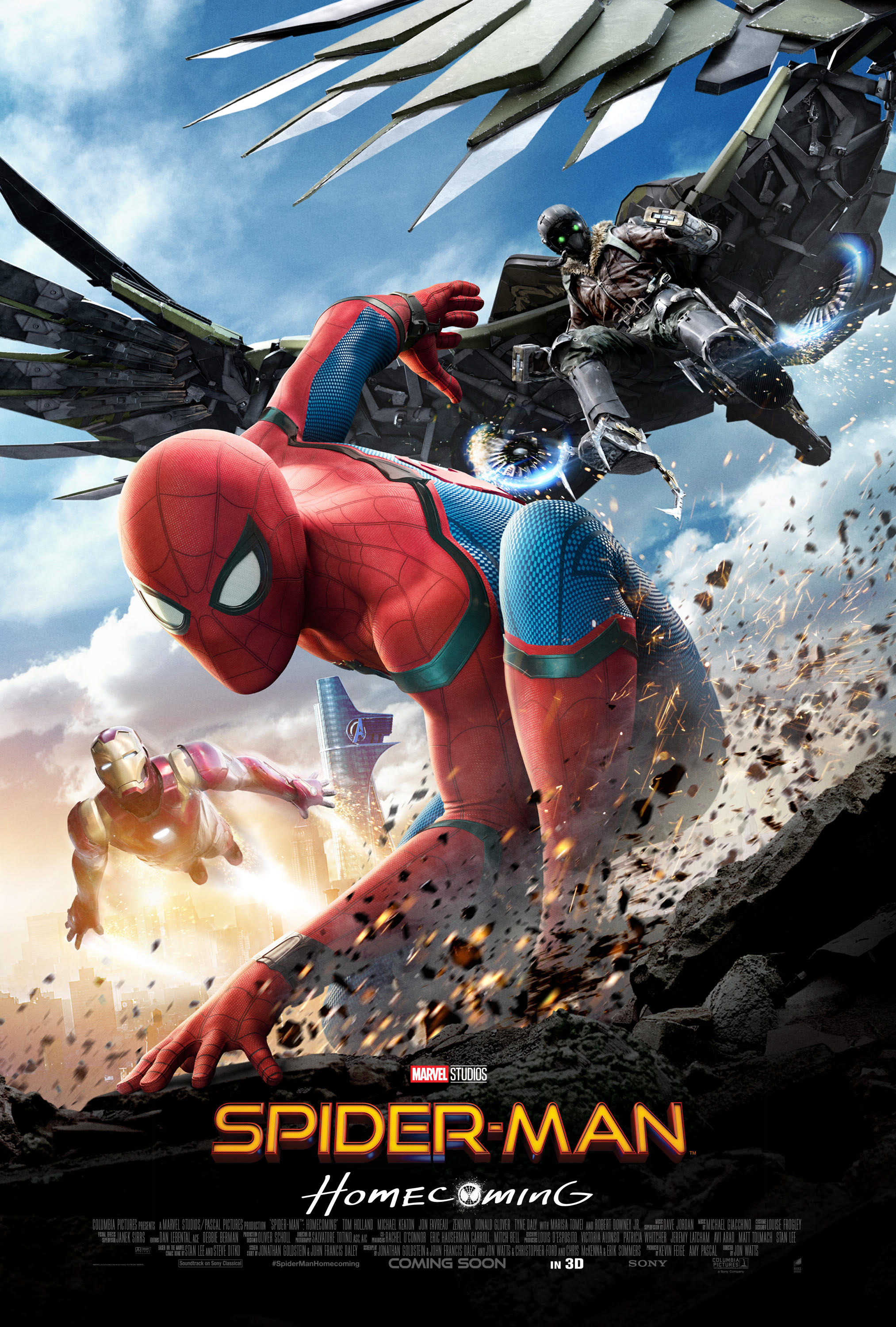 spider man homecoming int poster