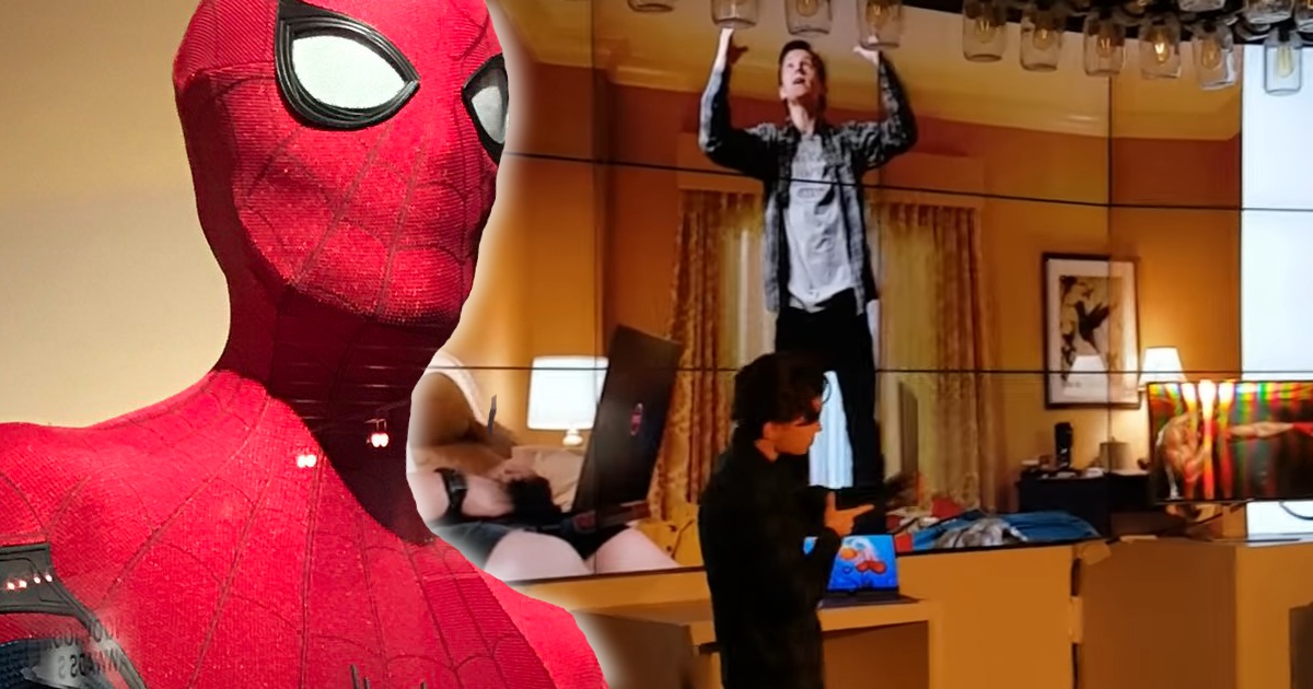 spider man homecoming suit hack tom holland 0 Peter Parker Hacks Spider-Man: Homecoming Costume