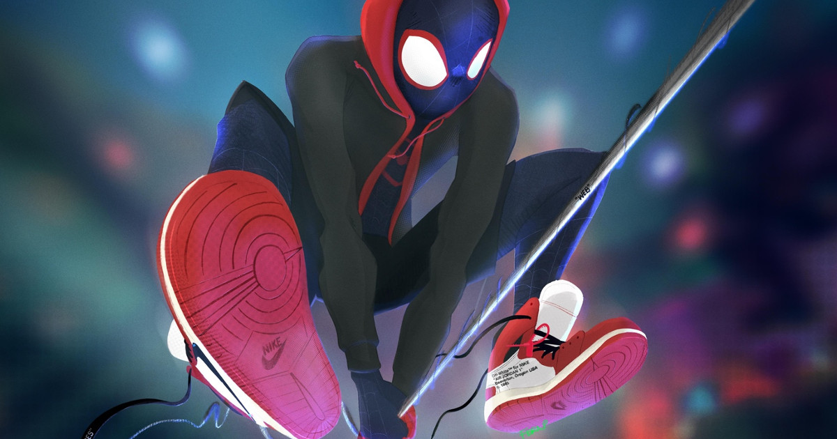spiderman into the spider verse nike