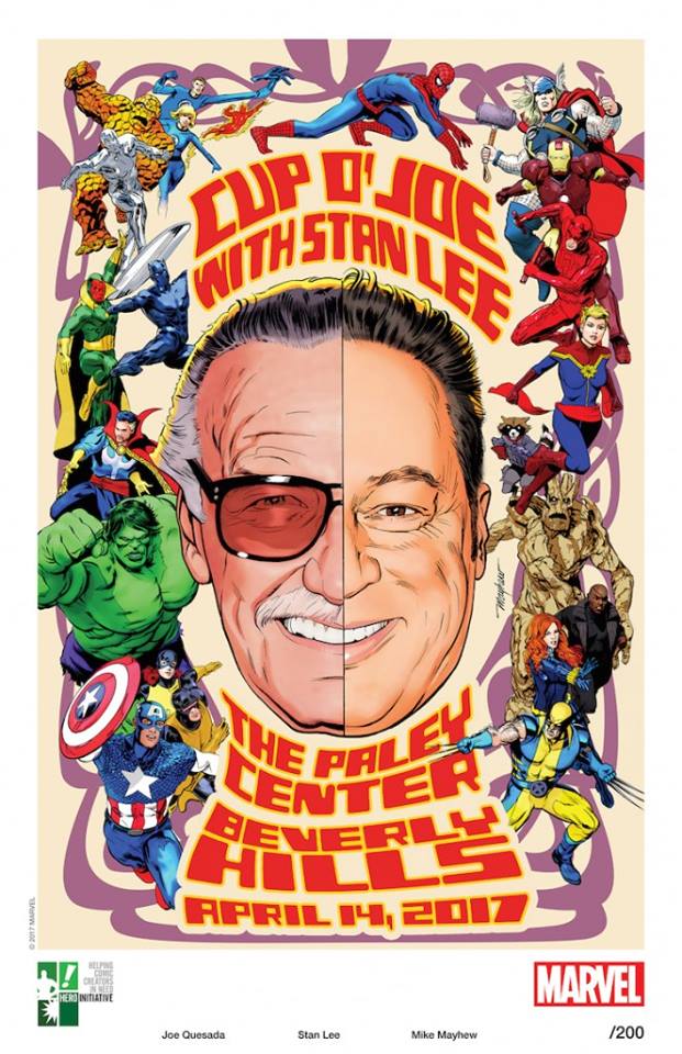 stan lee joe quesada marvel hero initiative X-Men & Fantastic Four Return To Marvel Art With Stan Lee