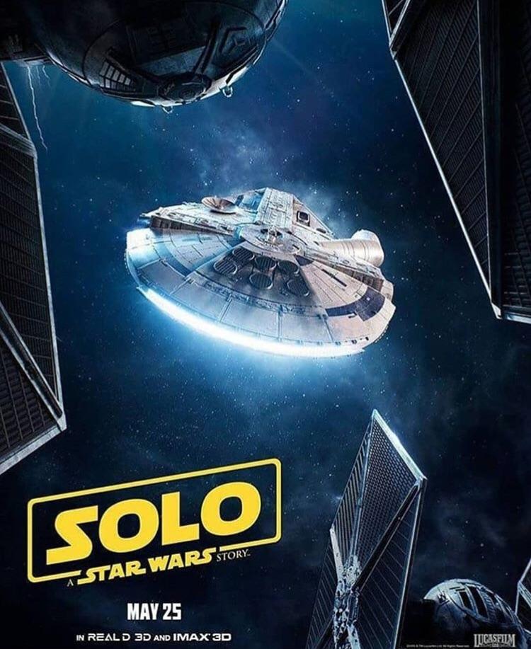 Star Wars Han Solo IMAX poster