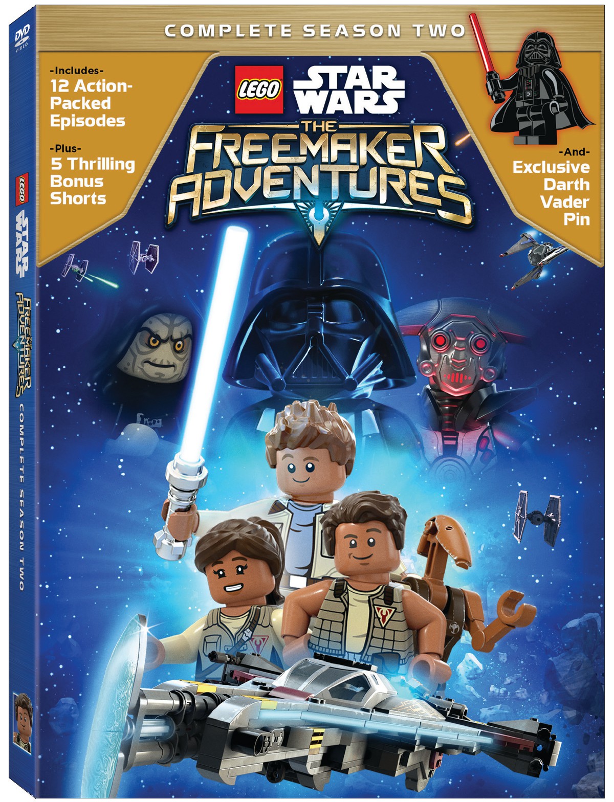 Star Wars LEGO Freemaker Season 2 DVD