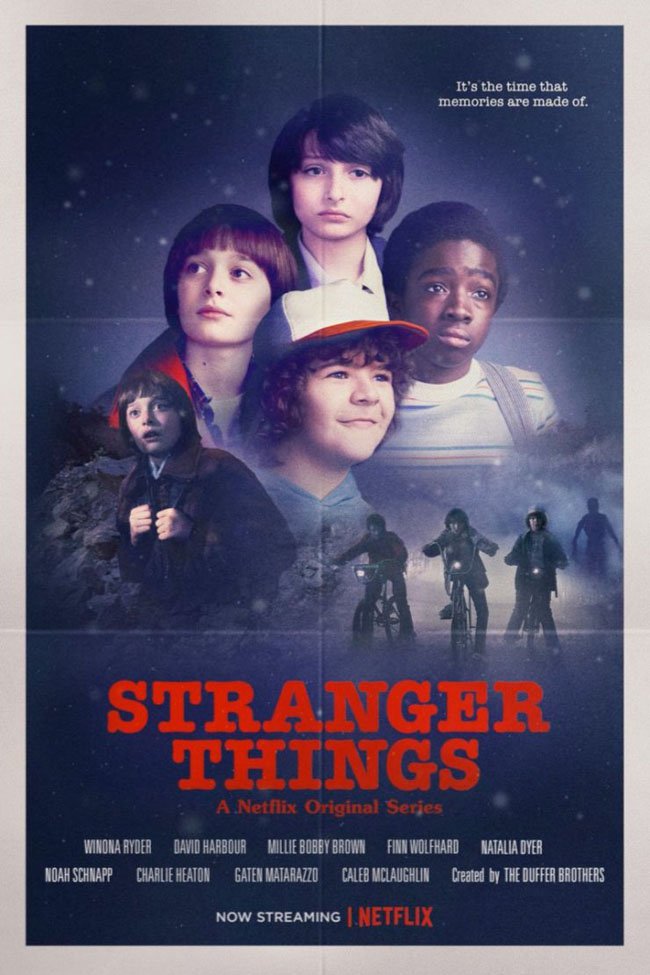 Stranger Things Season 2 Posters Homage Classic Movies Cosmic