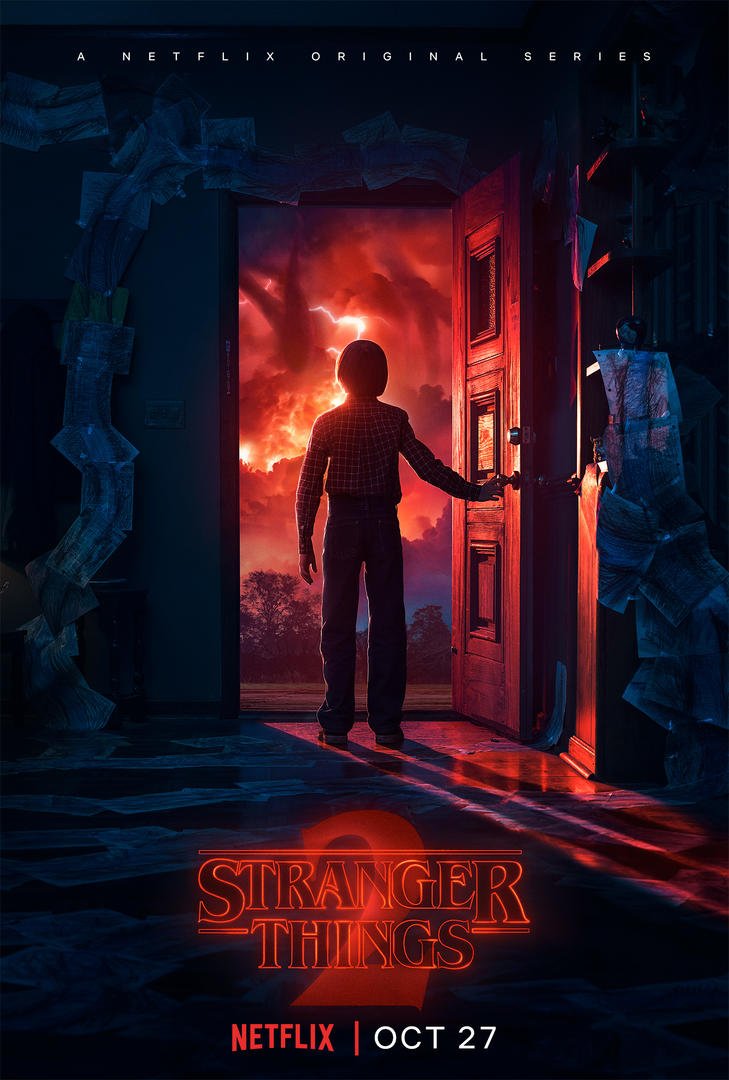 stranger things season 2 will poster