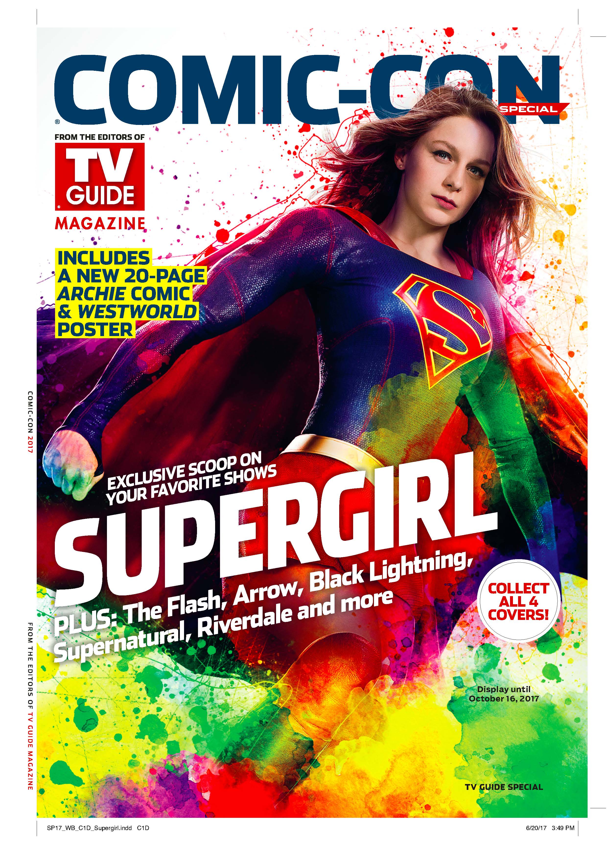 supergirl comic con tv guide