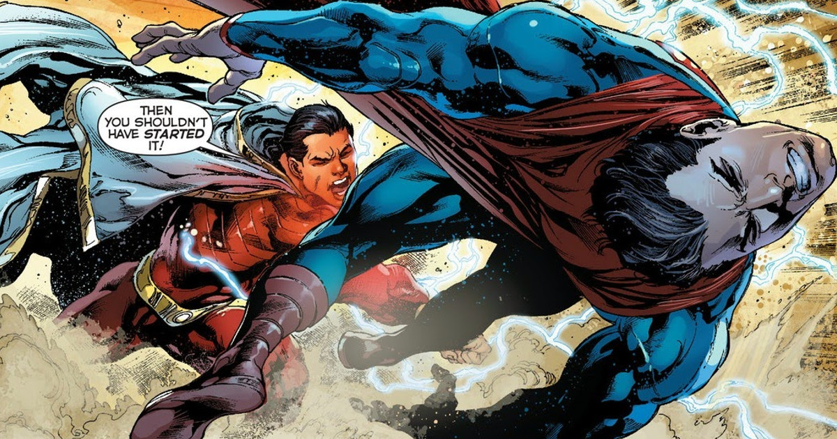 superman vs shazam david f sandberg David F. Sandberg Has Fun With Shazam vs Superman Script