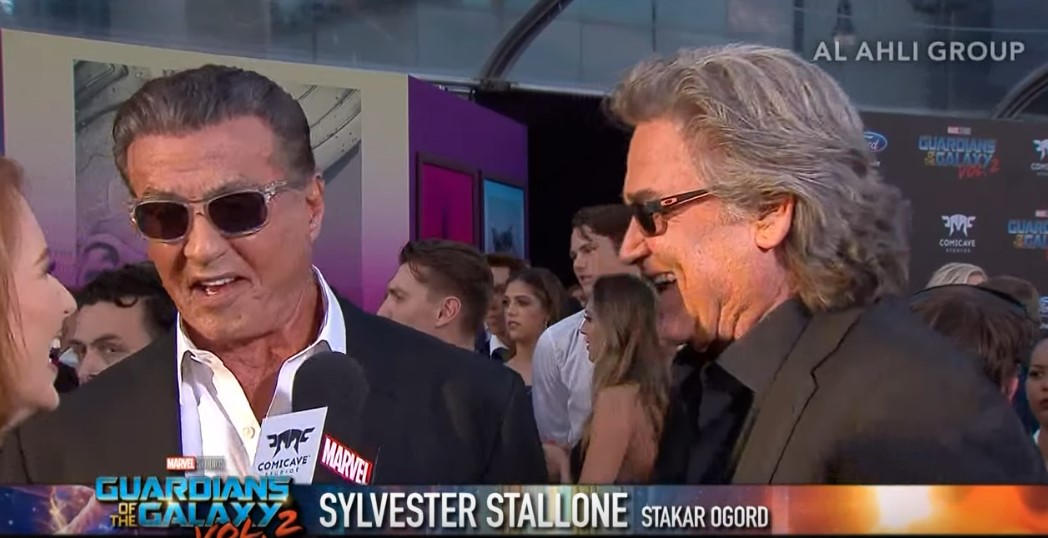 sylvester stallone stakar ogord guardians