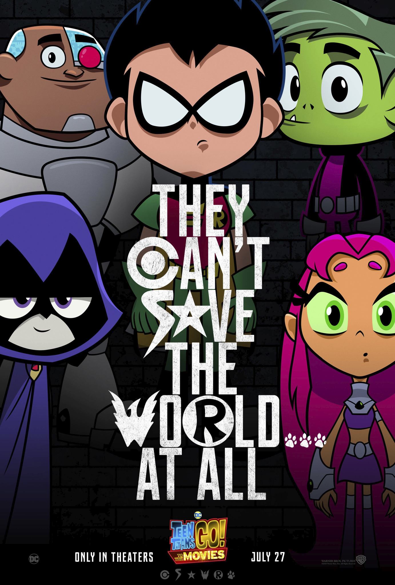 Teen Titans Go To The Movies Poster