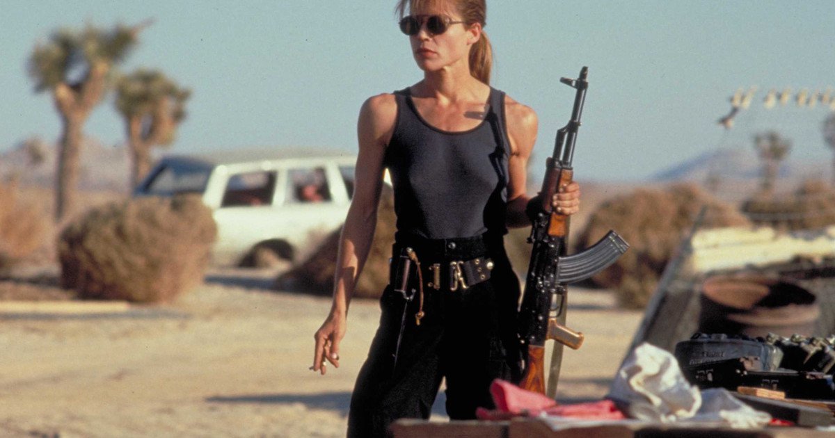 terminator 2 sarah connor linda hamilton