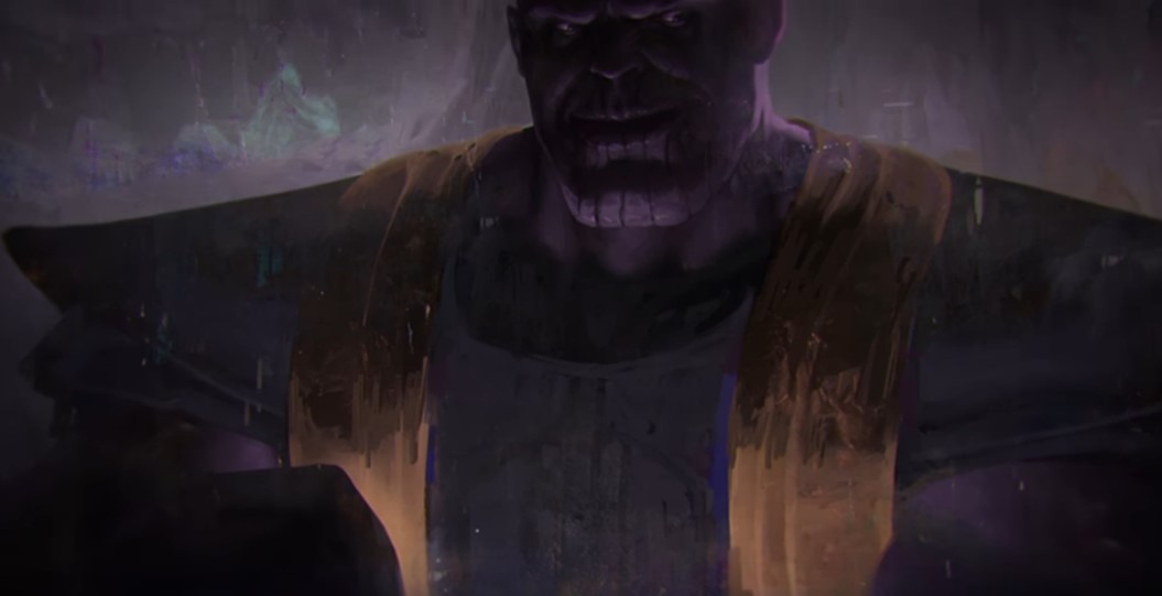 thanos avengers infinity war concept art