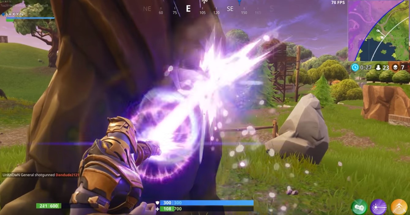 Fortnite Thanos Gameplay  Cosmic Book News