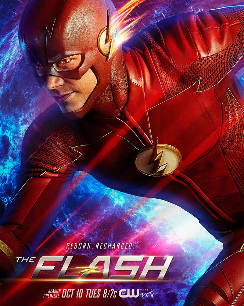 The Flash Season 4 poster