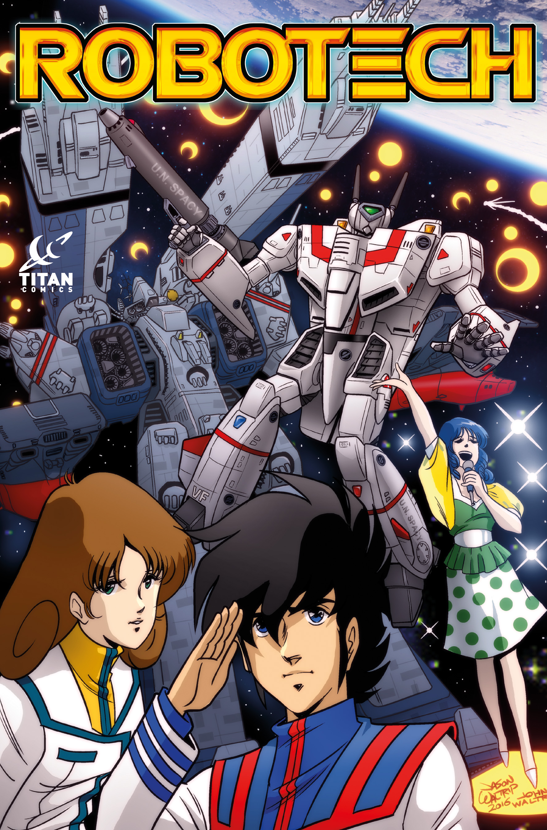 titan comics robotech