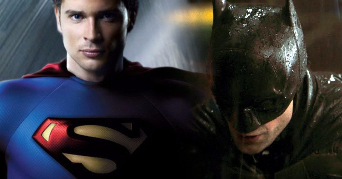 tom welling superman batman flash movies