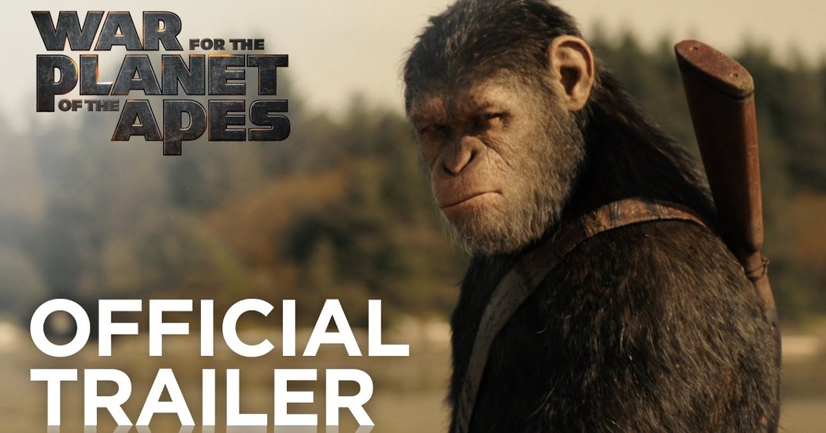 war for the planet apes trailer poster