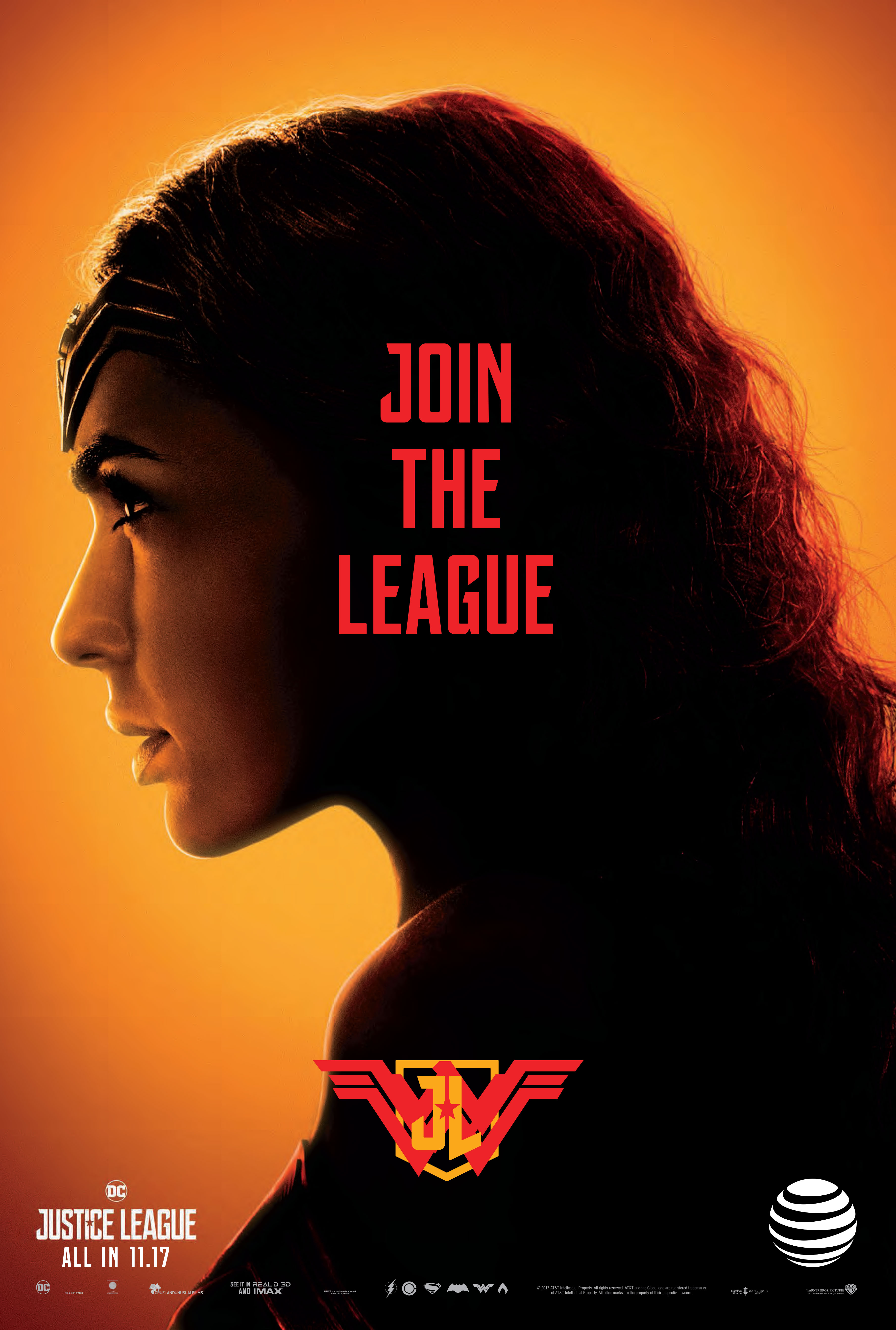 Wonder Woman Justice League Poster