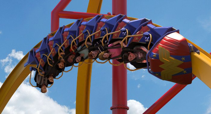 wonder woman roller coast 1