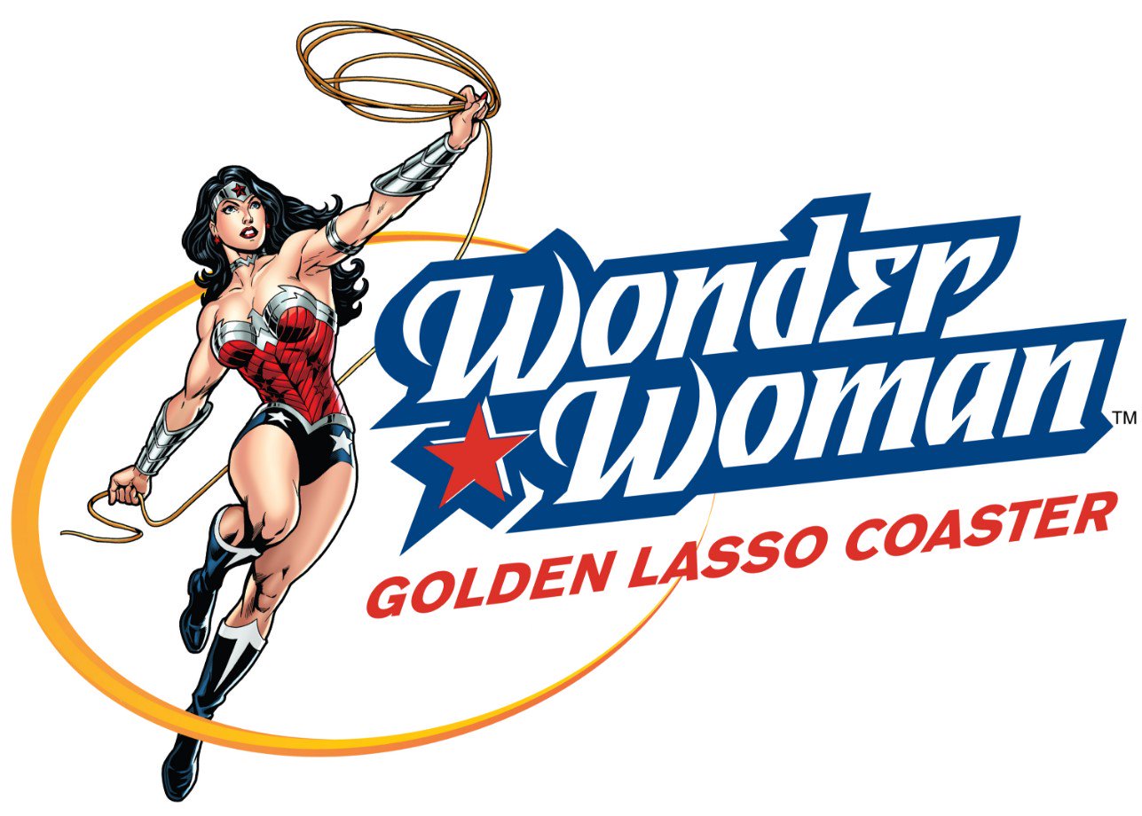 wonder woman six flags coaster