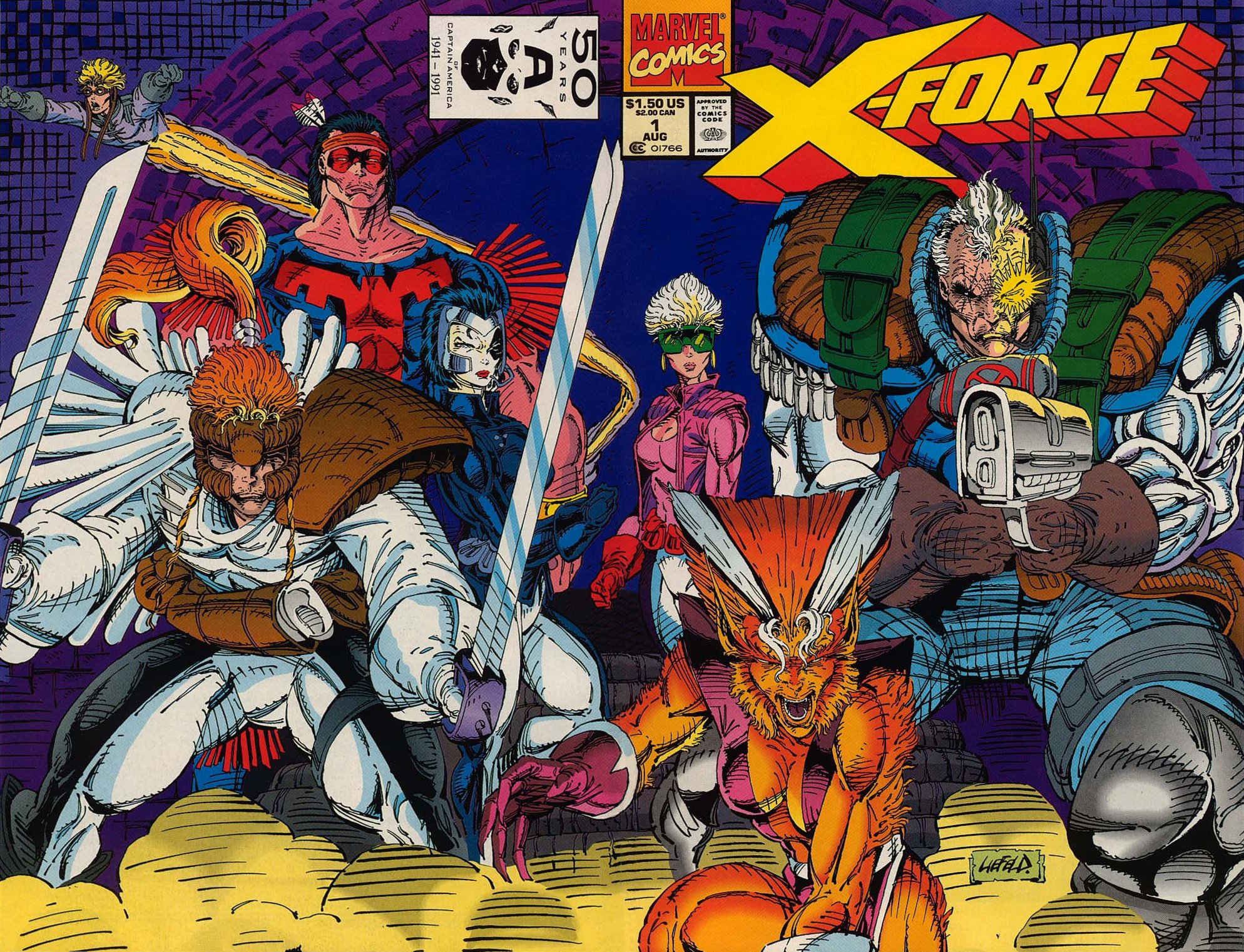 X-Force #1 cover