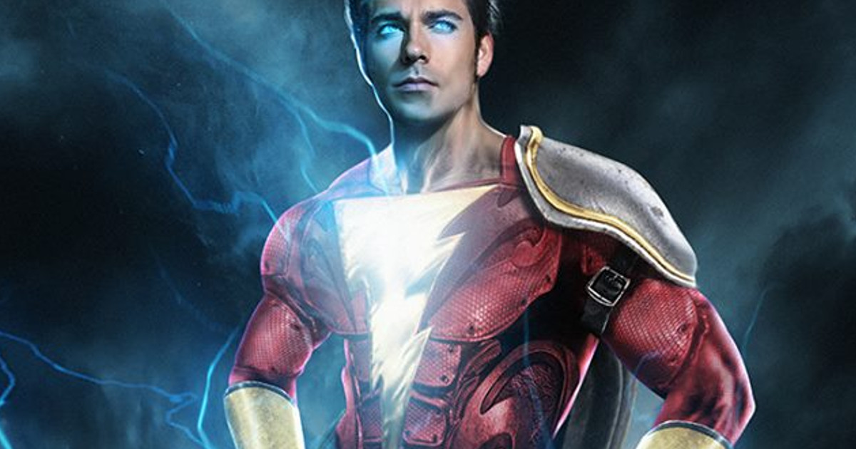 Zachary Levi Shazam fan art