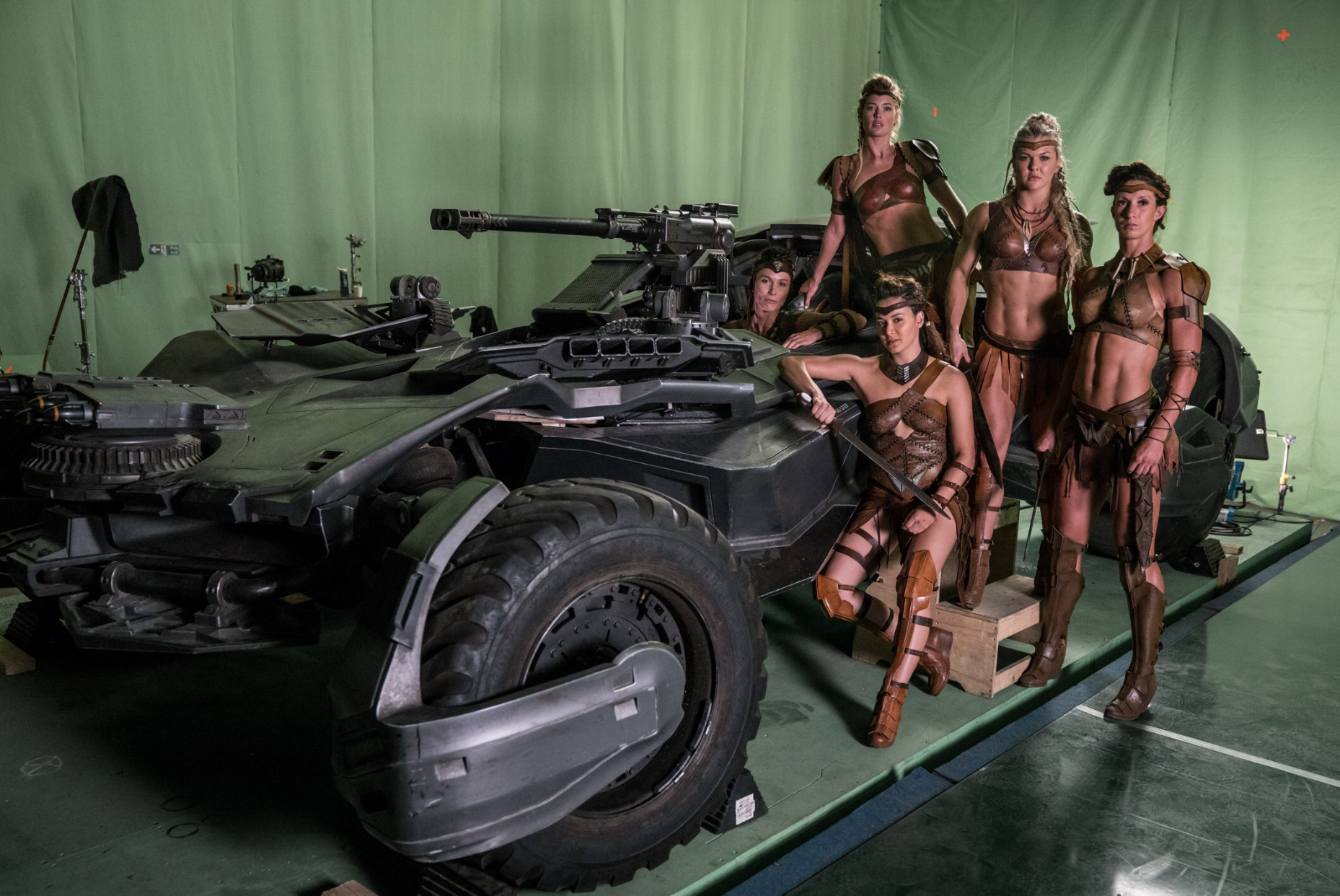 Zack Snyder Batmobile Amazons Justice League