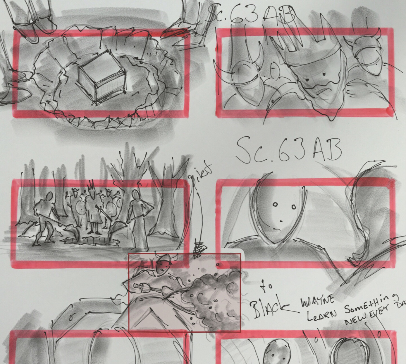 zack snyder justice league storyboards