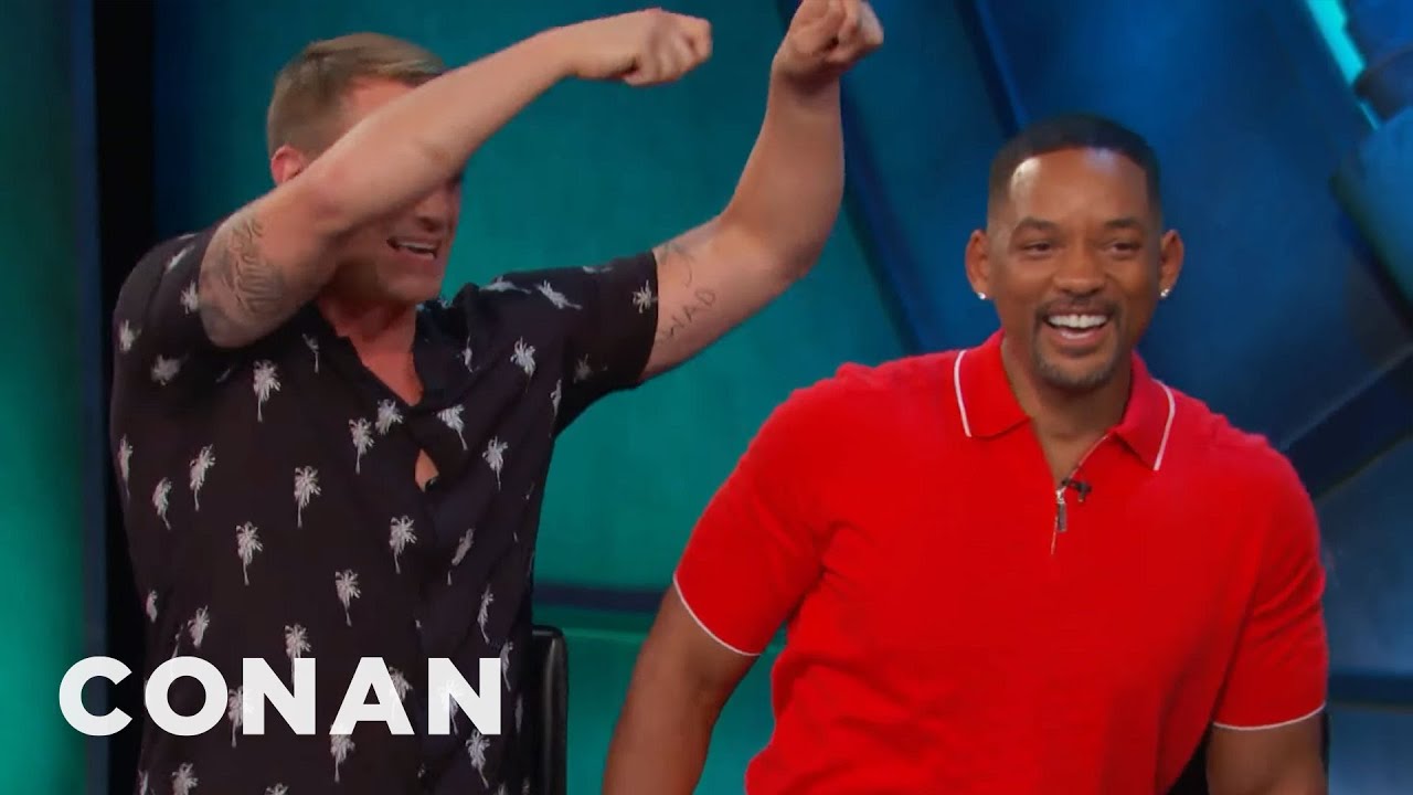 Will Smith’s Sensual Hot Water Treatment For His “Suicide Squad” Castmates | CONAN on TBS