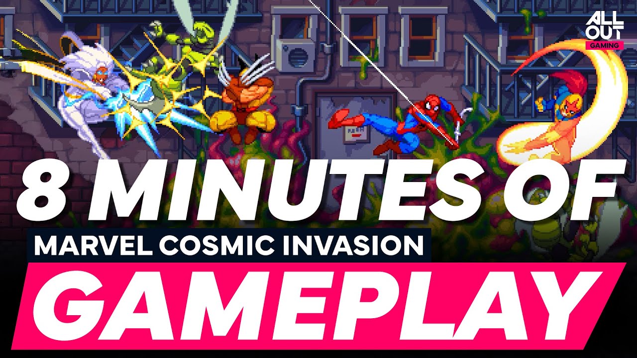 Marvel Cosmic Invasion - Nova and Spider-Man EXCLUSIVE Gameplay