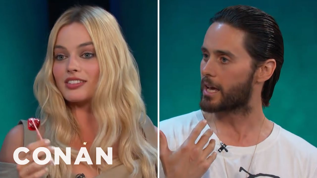 Jared Leto & Margot Robbie Got Shaved Down For "Suicide Squad" | CONAN on TBS