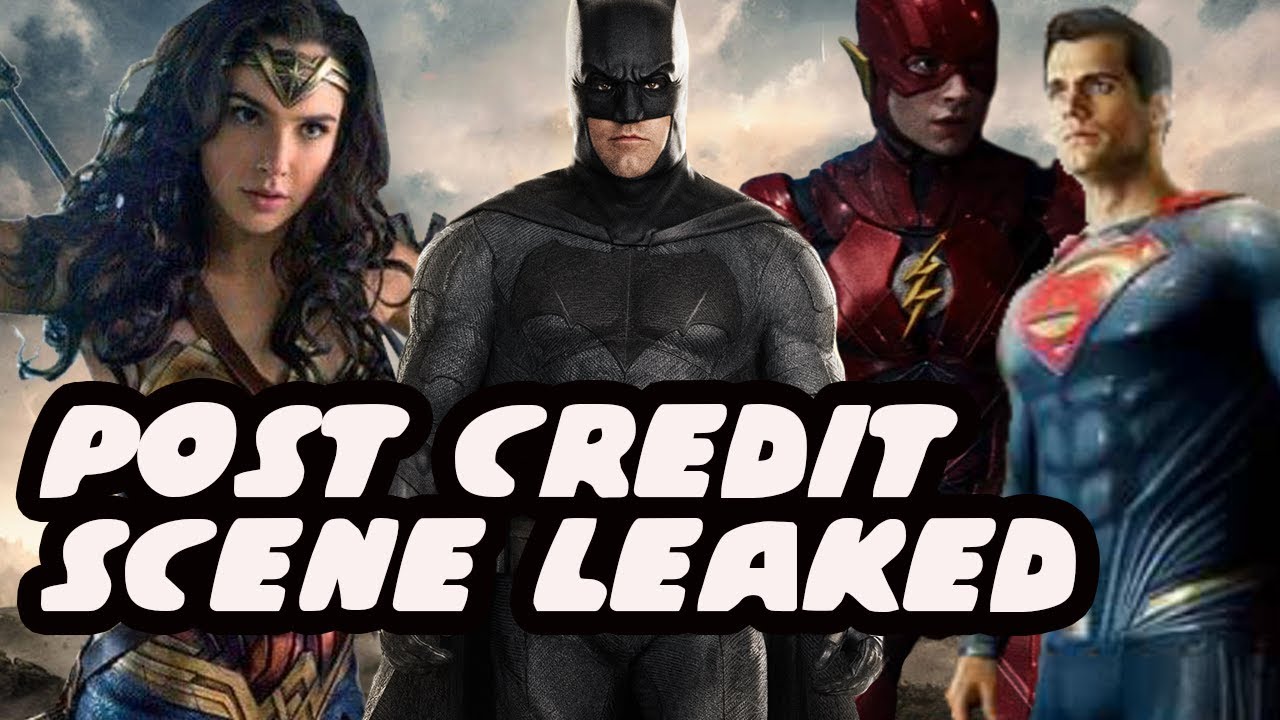 Justice League Post Credit Scene LEAKED And Sets Up JL2 And The Batman Villains