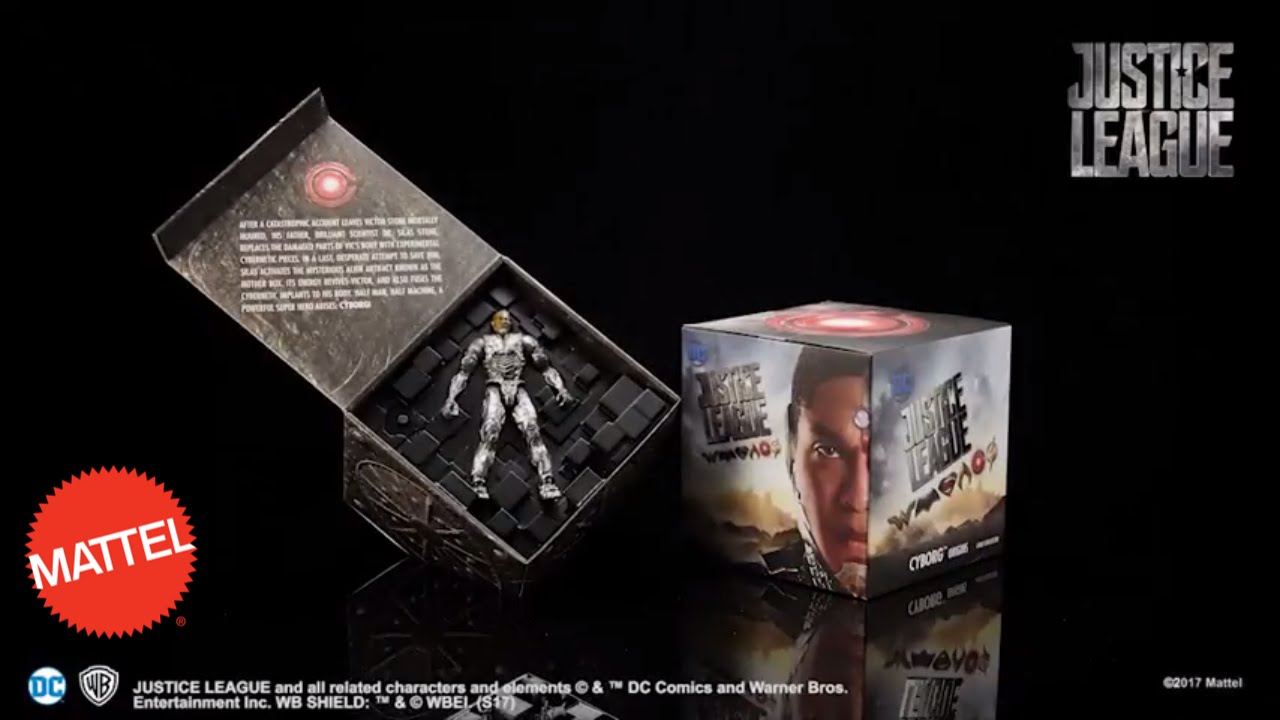 Justice League San Diego Comic Con Cyborg Origin | Justice League | Mattel