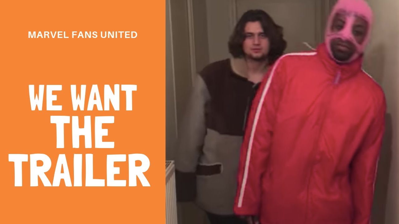 WE WANT THE TRAILER FOR AVENGERS 4