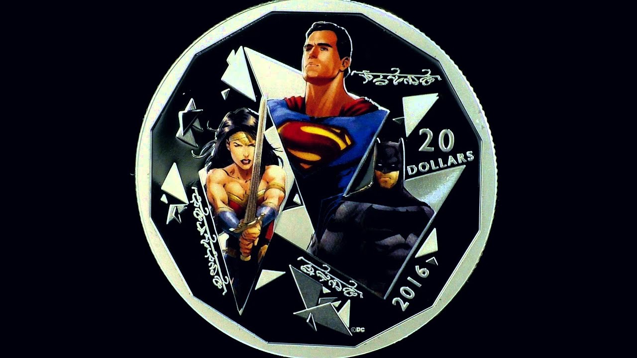 Fine Silver Coin – Batman v Superman: Dawn of Justice™ – The Trinity