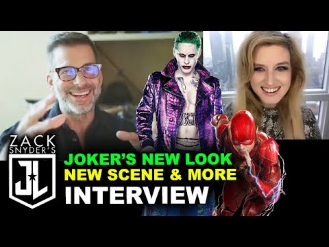 Zack Snyder Interview - New Look for Joker, Snyder Cut 2021 New Scenes