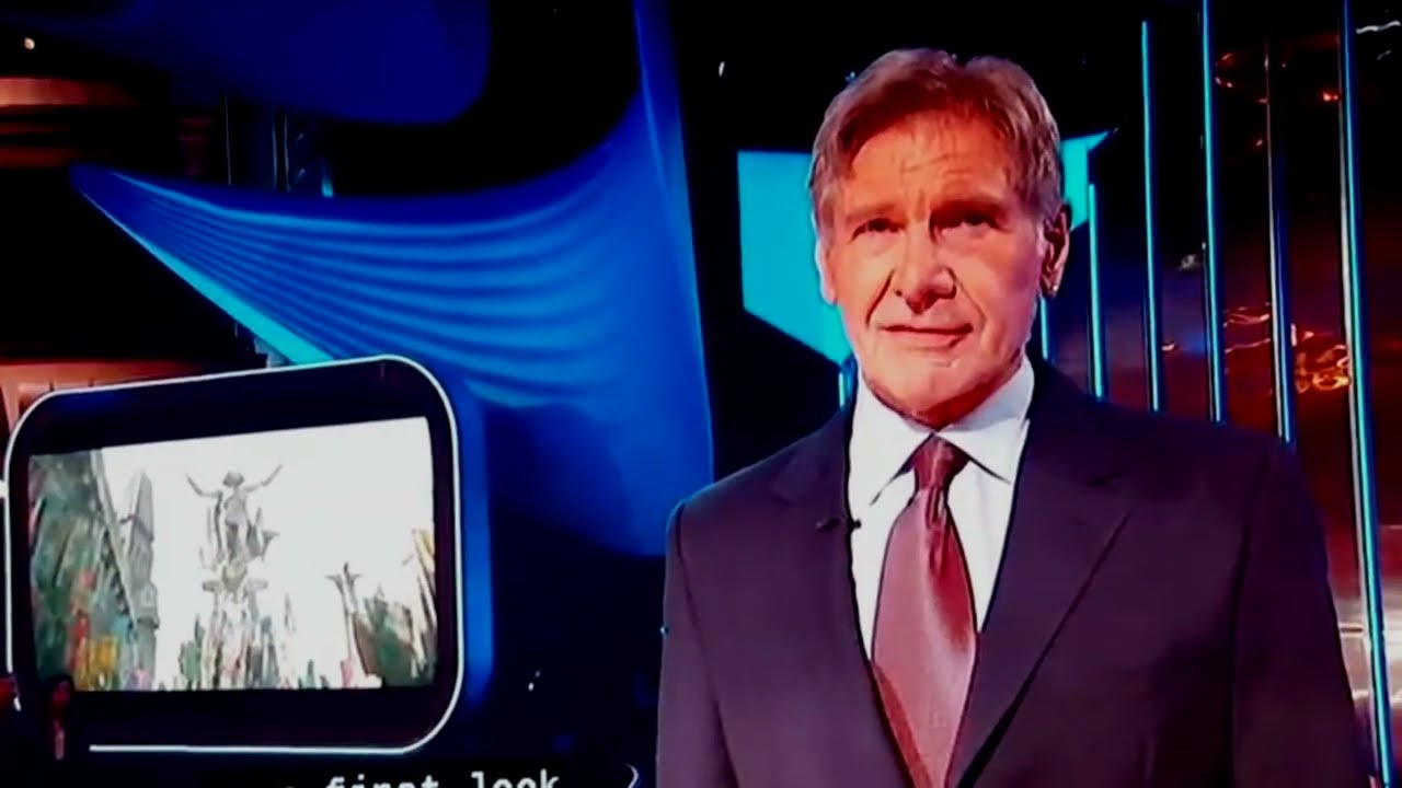 Harrison Ford Star Wars Land [HD] Music Force Awakens Wonderful World of Disney Disneyland 60
