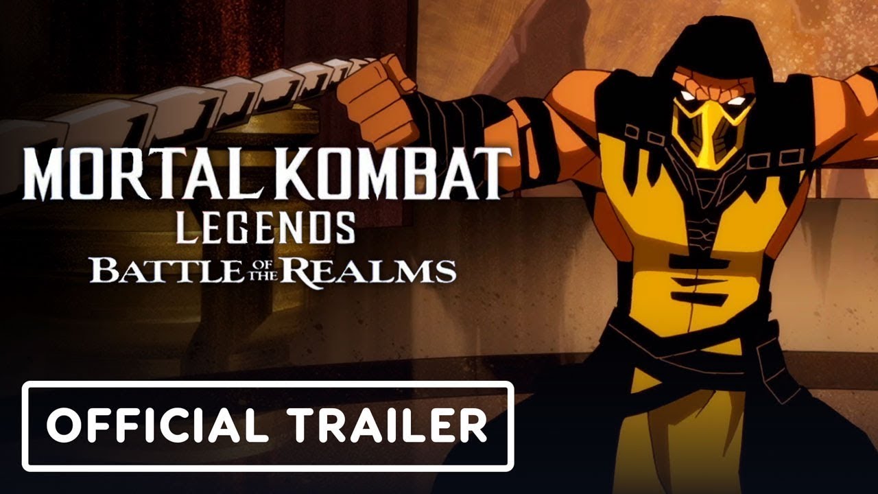 Mortal Kombat Legends: Battle of the Realms - Official Exclusive Trailer (2021) Joel McHale