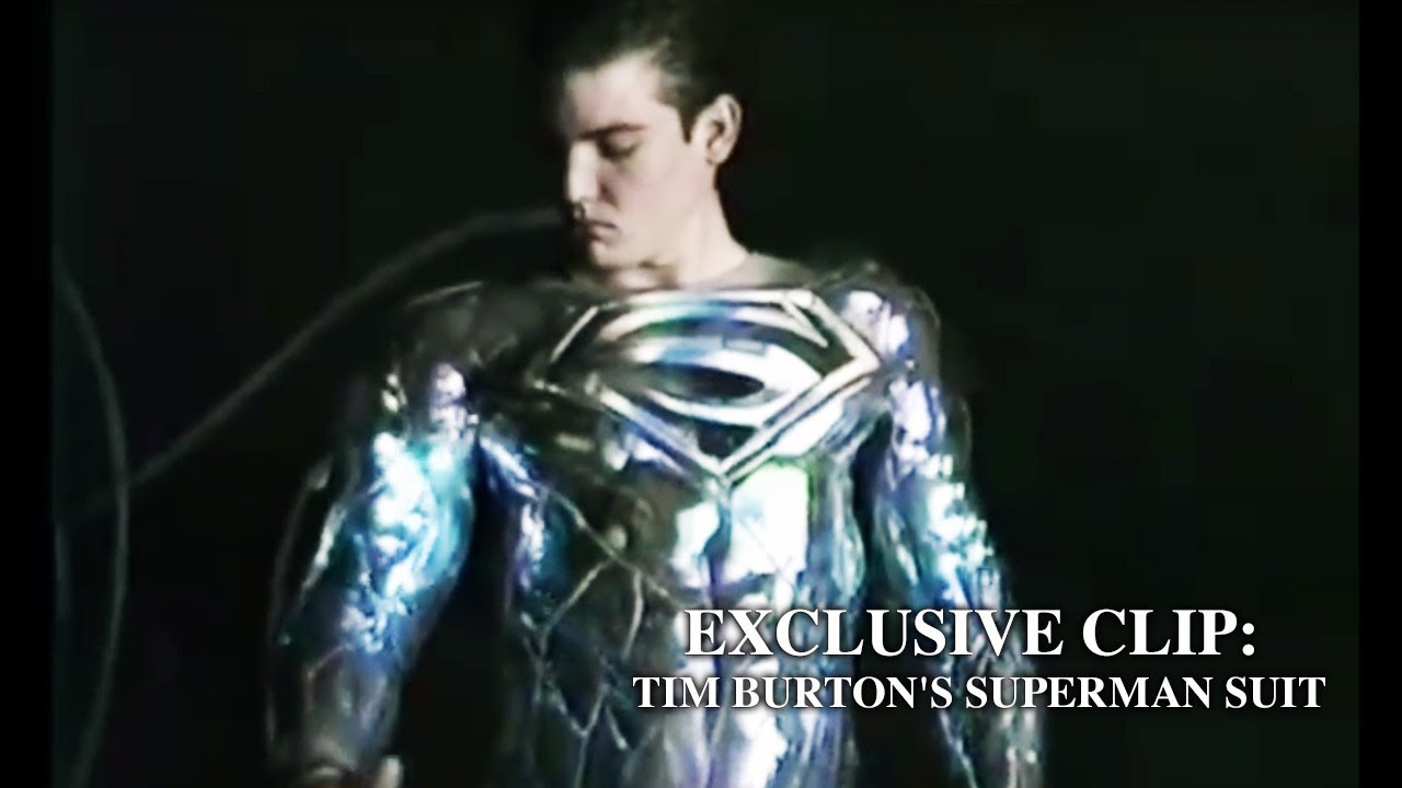 Exclusive: Suit Tests from Tim Burton's Cancelled Superman Film