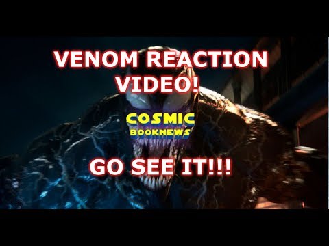 Venom (2018) reaction video: Go See It! Stars Tom Hardy!