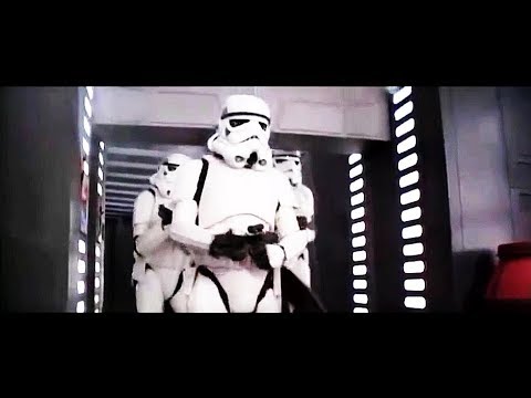 Clumsy Stormtrooper Blooper in "Star Wars" (1977)