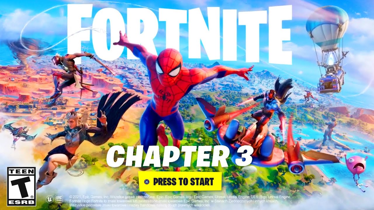 Fortnite CHAPTER 3 Trailer - Battlepass, Skins + NEW MAP!
