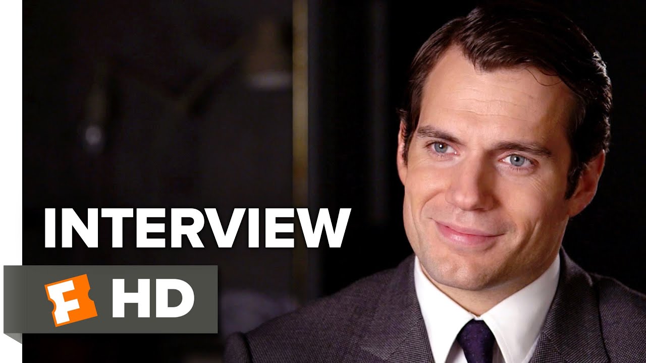 The Man from U.N.C.L.E. Interview - Henry Cavil (2015) - Action Movie HD