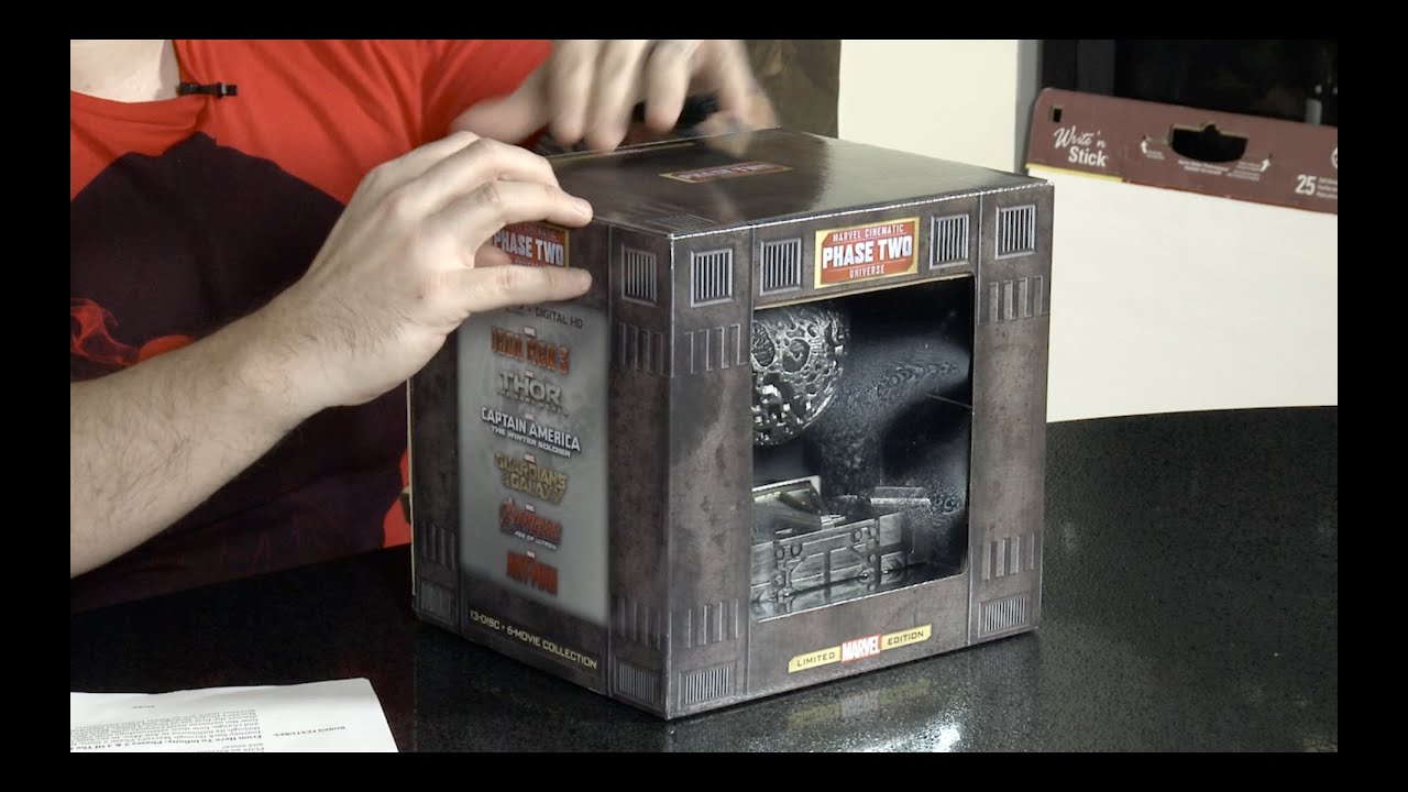 Phase 2 Box Set Unboxing - Marvel Cinematic Universe
