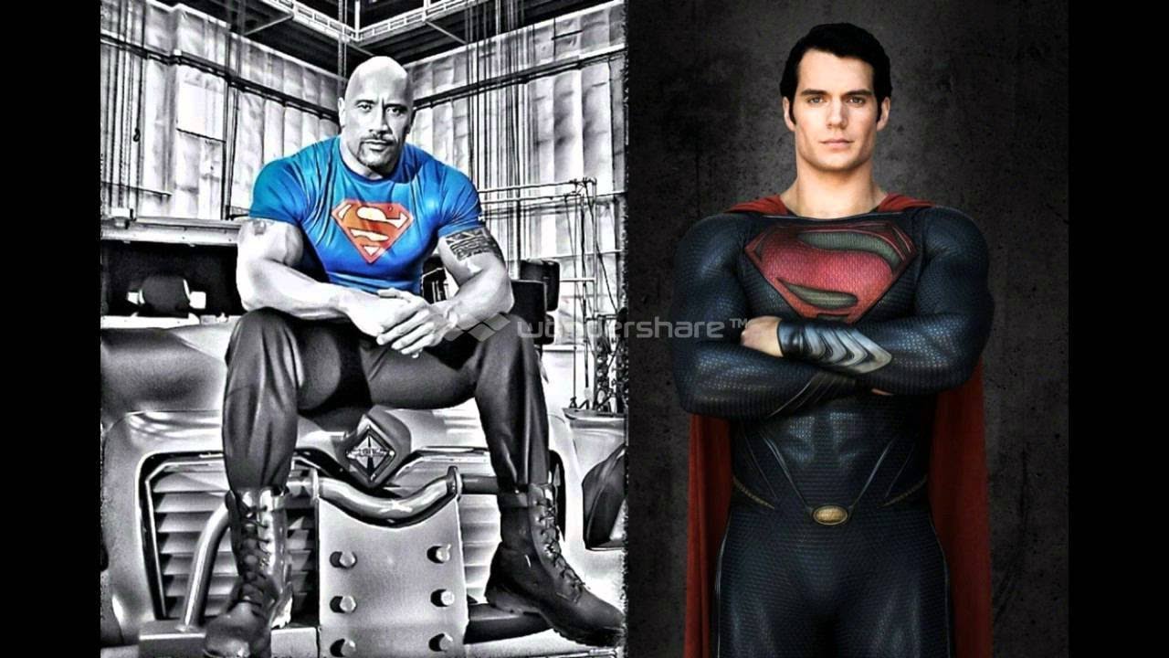 Breaking Scoop! Man of Steel 2 with Henry Cavill and The Rock?