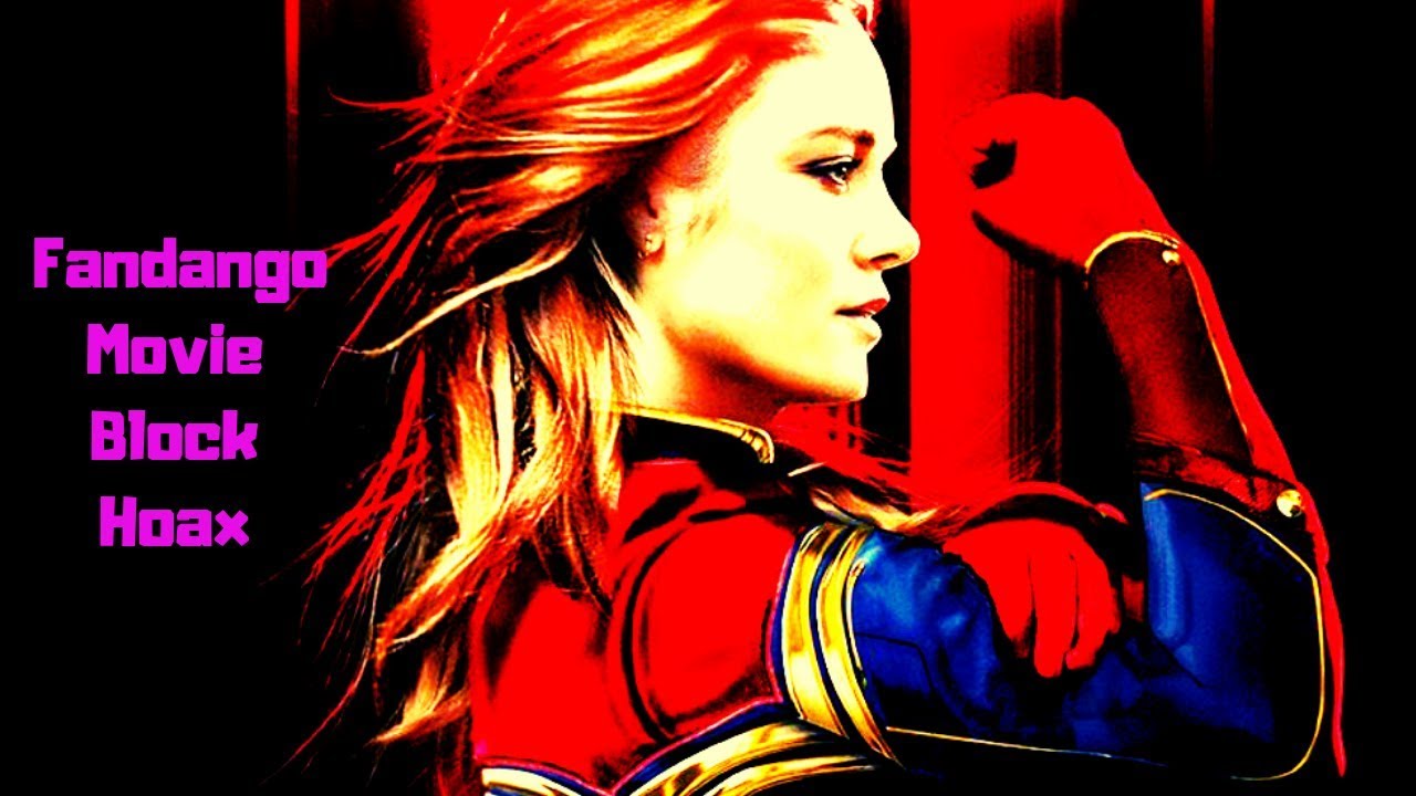 The Captain Marvel Fandango Theater Showtime Hoax
