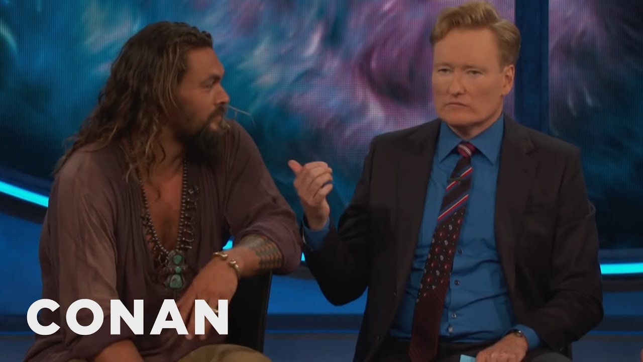 Conan Drinks A Pint With Jason Momoa & The Cast Of Aquaman | CONAN on TBS