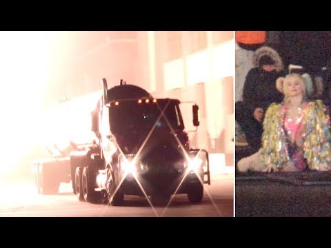 Margot Robbie Films An Explosively Dangerous Scene For 'Birds Of Prey'