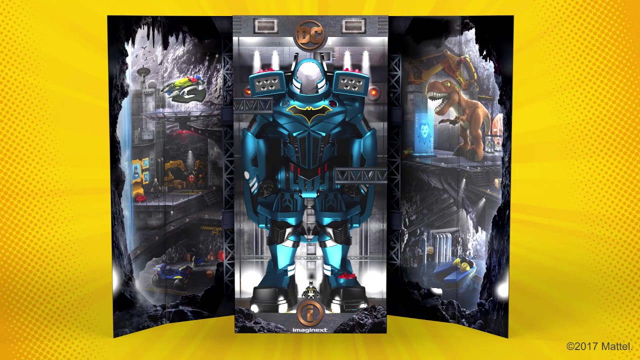 Exclusive NYCC Imaginext DC Super Friends BatBot Xtreme