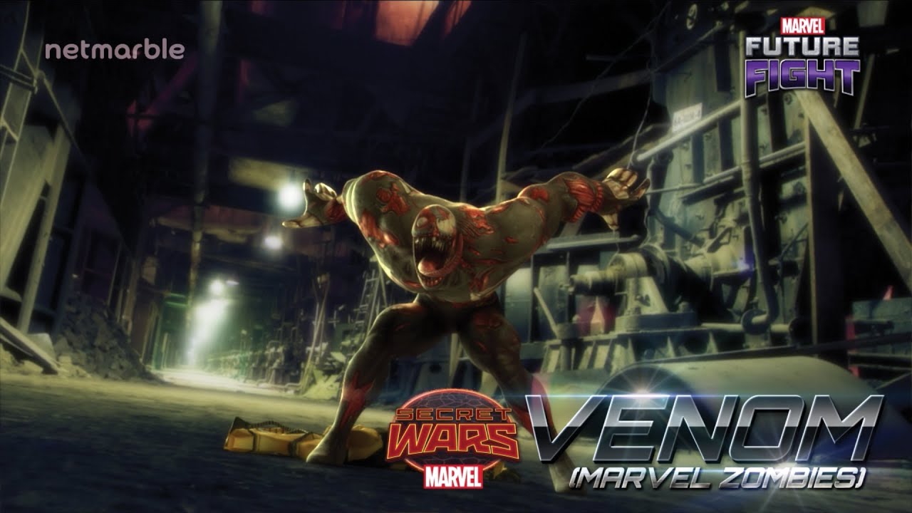Fend of the hordes of Marvel Zombies with Venom in Marvel Future Fight!
