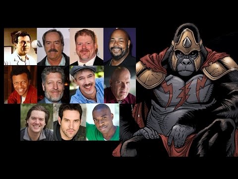 Comparing The Voices - Gorilla Grodd